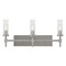 Afx Huntington 24'' Vanity, Clear Ribbed Glass Shade, Satin Nickel Finish HNTV2411MBSN - alternate 4